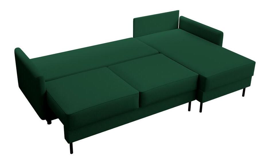 Rohová sedací souprava Toblera L (zelená)