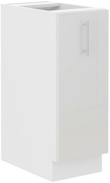 Dolní kuchyňská skříňka Lavera 30 D CARGO BB (korpus: bílá + fronta: lesk bílý)