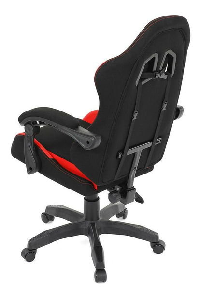 Herní křeslo Kvantirasa (černá + červená)