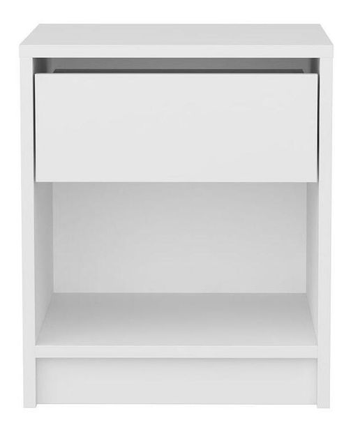 Noční stolek Shermen (bílá)