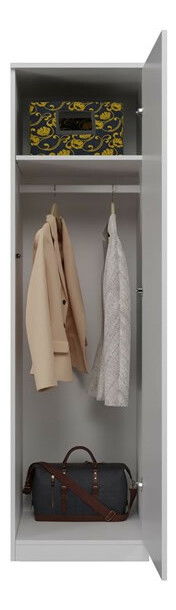 Šatní skříň Musecalo 2 (bílá)