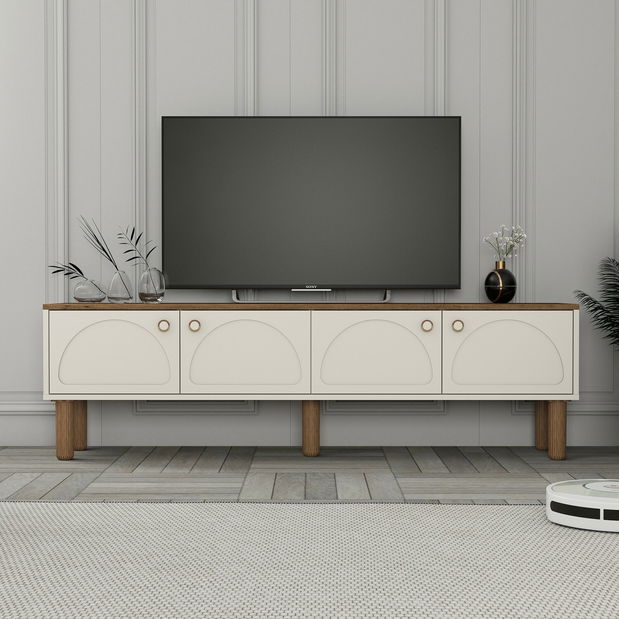 TV stolek/skříňka Bohnedo (krémová)