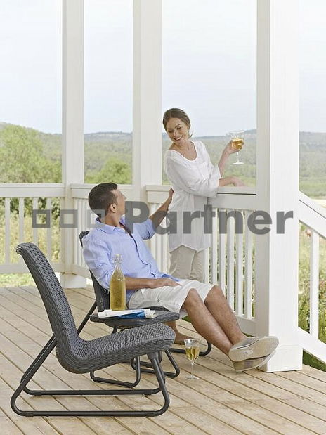 Zahradní nábytek Rio Patio antracit (um. ratan)