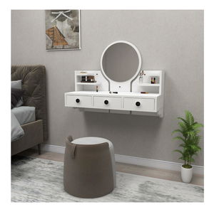 Toaletní stolek Makole (bílá)