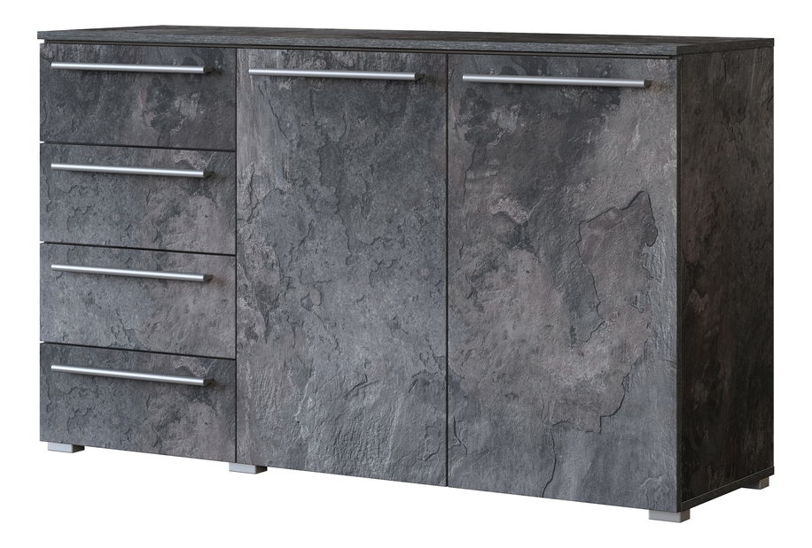 Komoda Indi 2D4S (bílá)