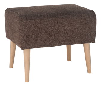 Taburet Saif (hnědá + buk)