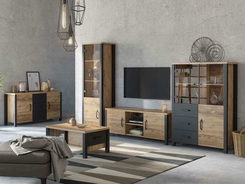 Obývací pokoj Olan (appelzeller + černá)