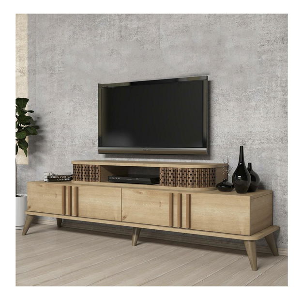 TV stolek/skříňka Lamele 3 (dub)