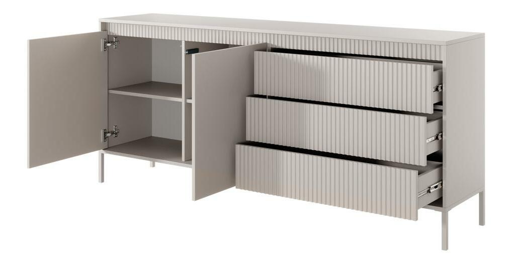 Komoda Fabrio F4 (béžová)