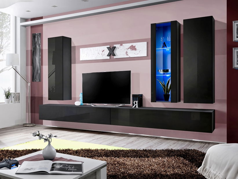 Obývací stěna Albourne 25 ZZ AI E4 (s osvětlením)