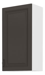 Horní kuchyňská skříňka Sheila 50 G 90 1F (bílá + grafit)