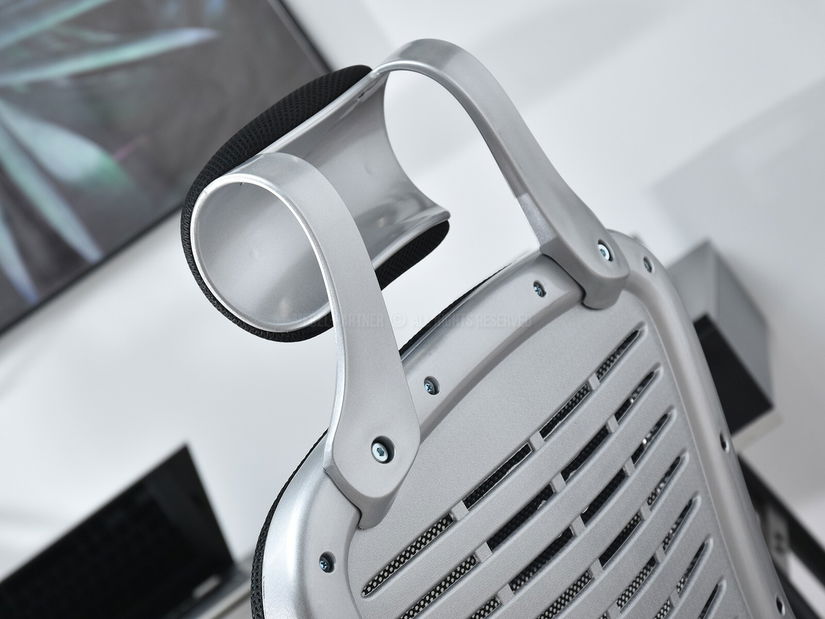 Křeslo Lumpo (černá + stříbro)