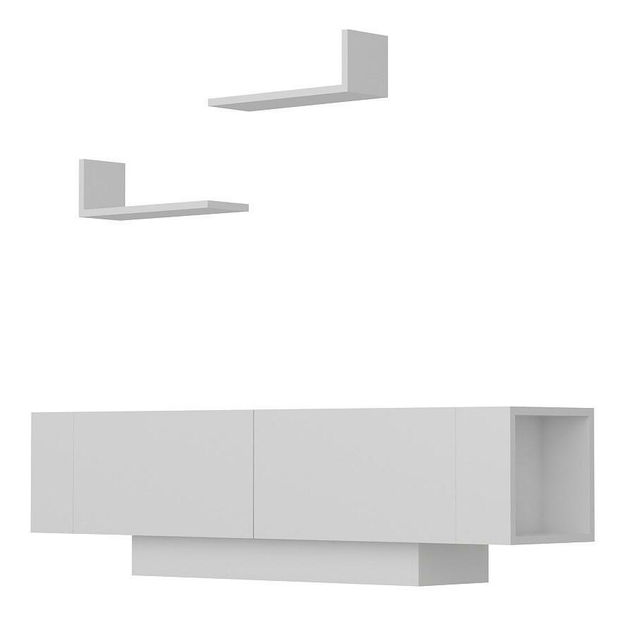 Obývací stěna Enrico (bílá)