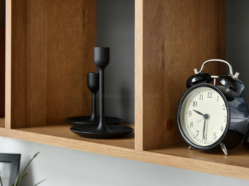 Obývací stěna Semivacias 05 (bílá)