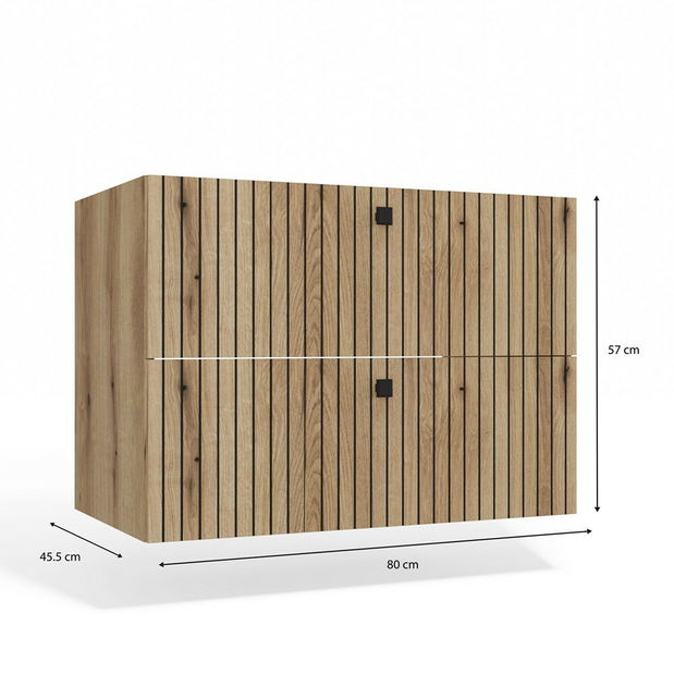 Skříňka pod umyvadlo Terca 1 80 (dub evoke)