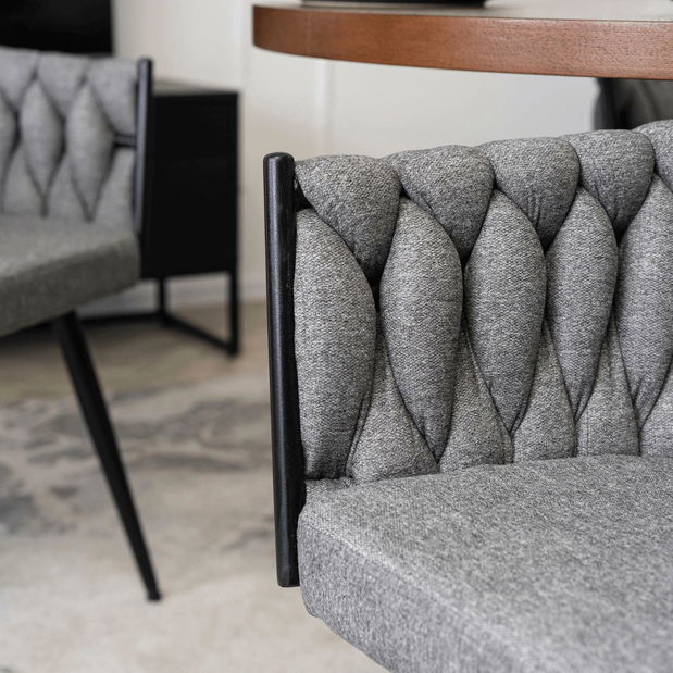 Jídelní židle Encuesta (šedá)