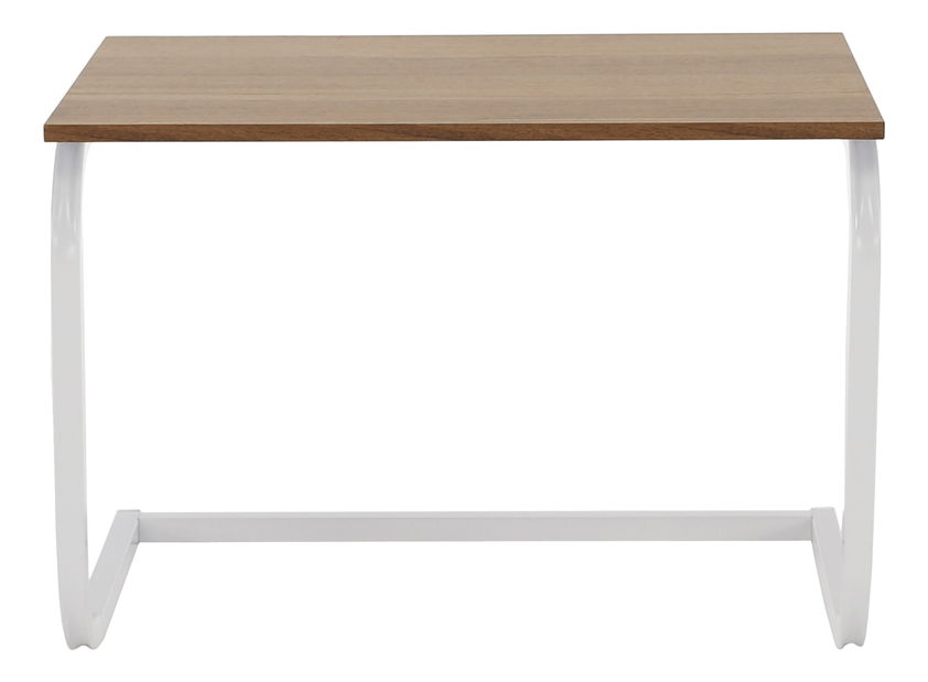 Odkládací police Amber (dub natural + bílá)