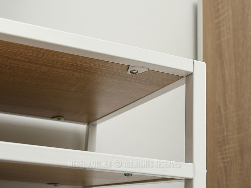 TV stolek/skříňka Soren Rtv (sonoma + bílá)