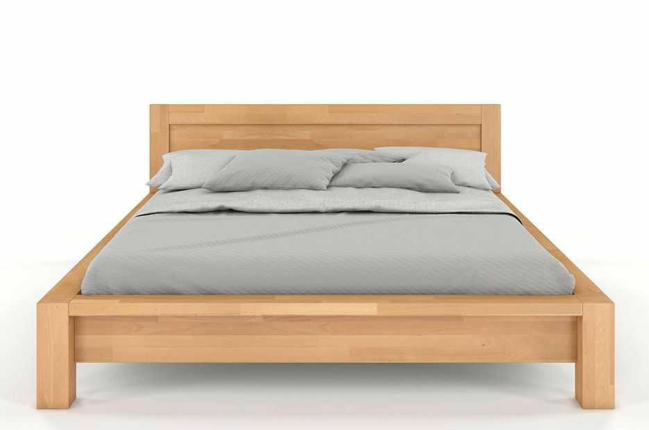 Manželská postel 200 cm Naturlig Fjaerland (buk)