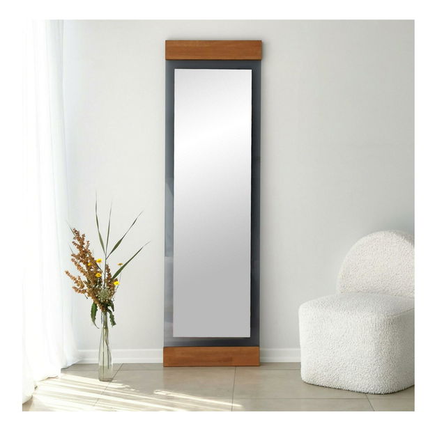 Zrcadlo cheval Vebavi (dub + kouřová)