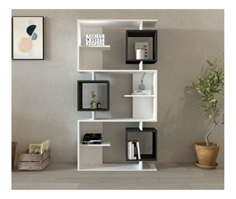 Regál Ittaca (bílá + antracit) *výprodej