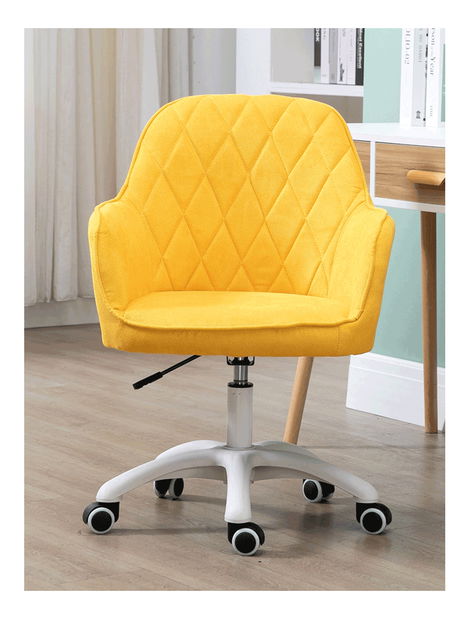 Kancelářská židle Senta (žlutá)