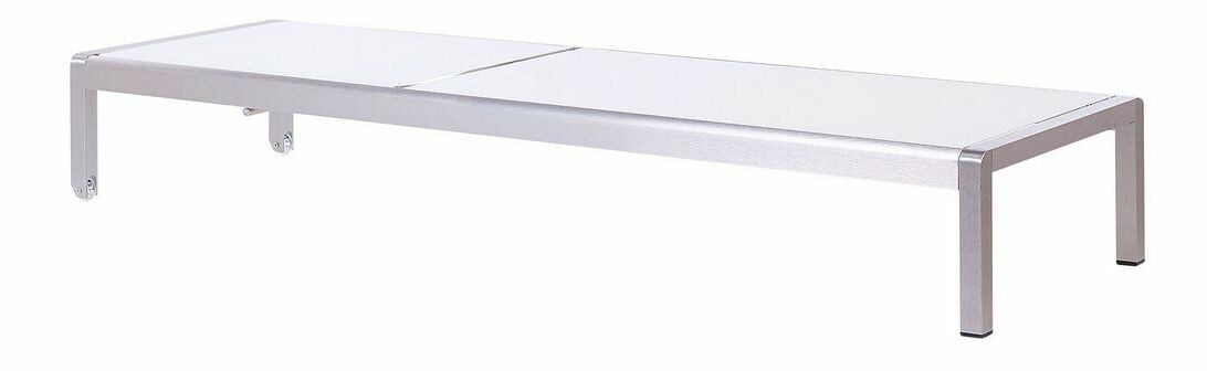 Zahradní lehátko FOLI (bílá)