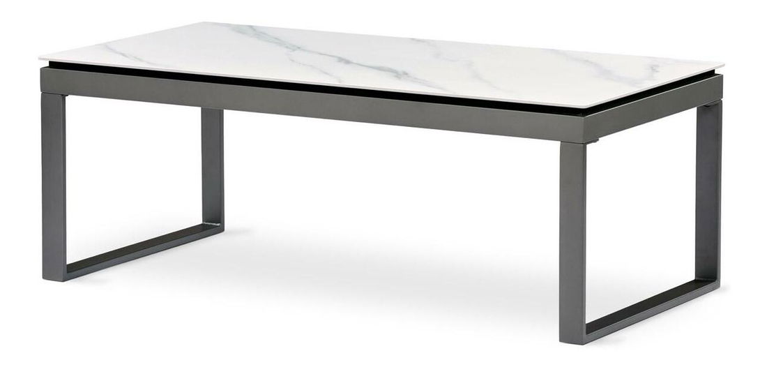 Konferenční stolek Aplasticas (mramor bílý)