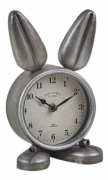 Hodiny Teslan (stříbrná)