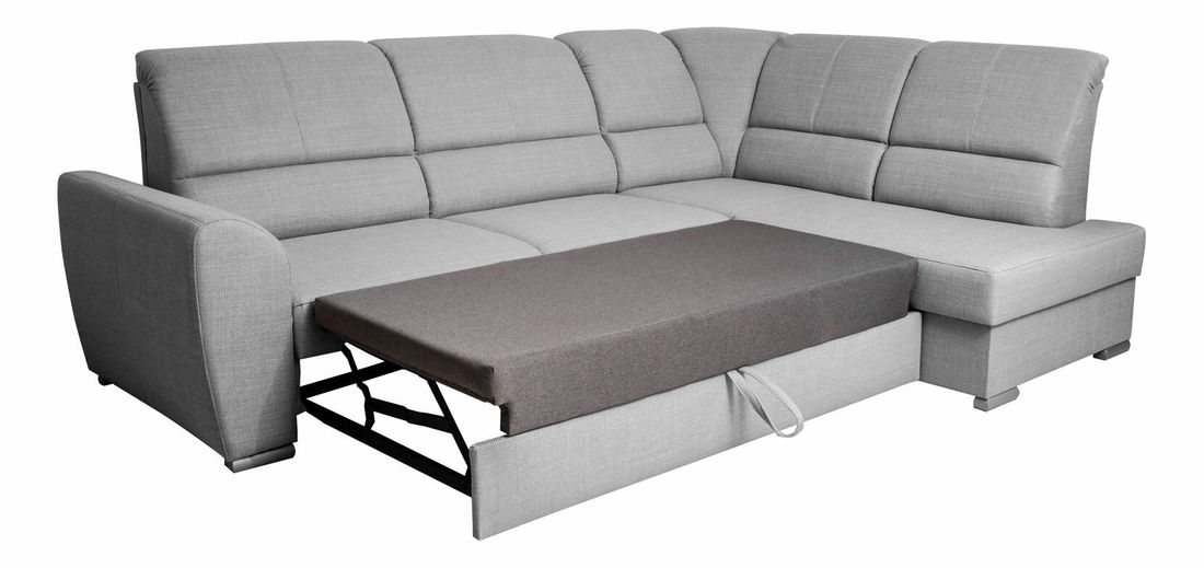 Rohová sedačka Elwood (světlohnědá) (P)