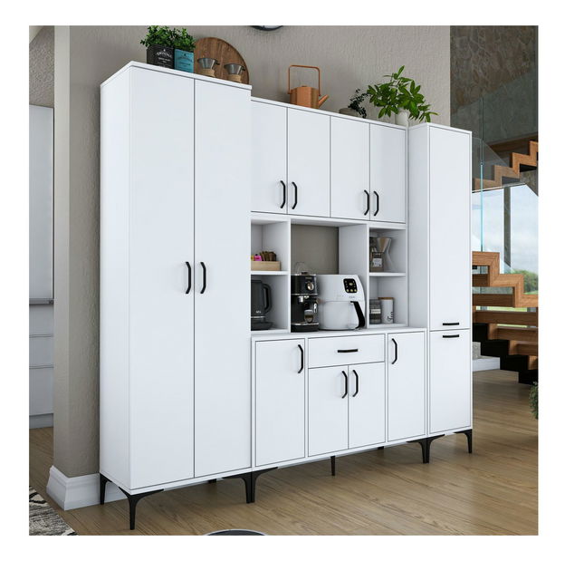 Set 3ks. konferenčních stolků Kutevi 2 (bílá)