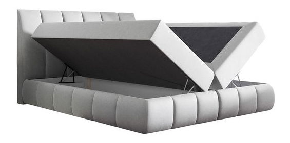 Manželská postel 160cm Guliver (světle šedá)