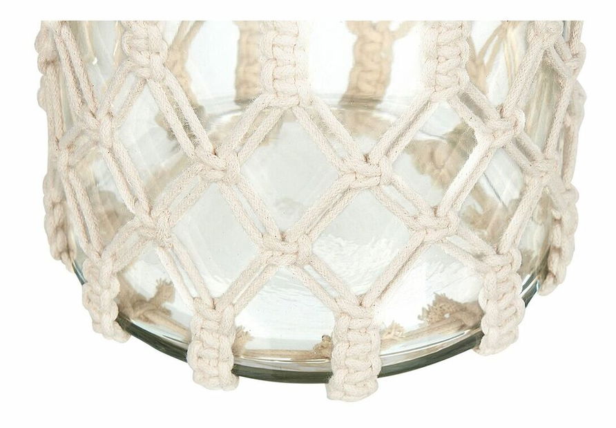 Svícen 28 cm Jalza (bílá)