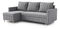 Rohová sedací souprava Filippo (L) (světle šedá)