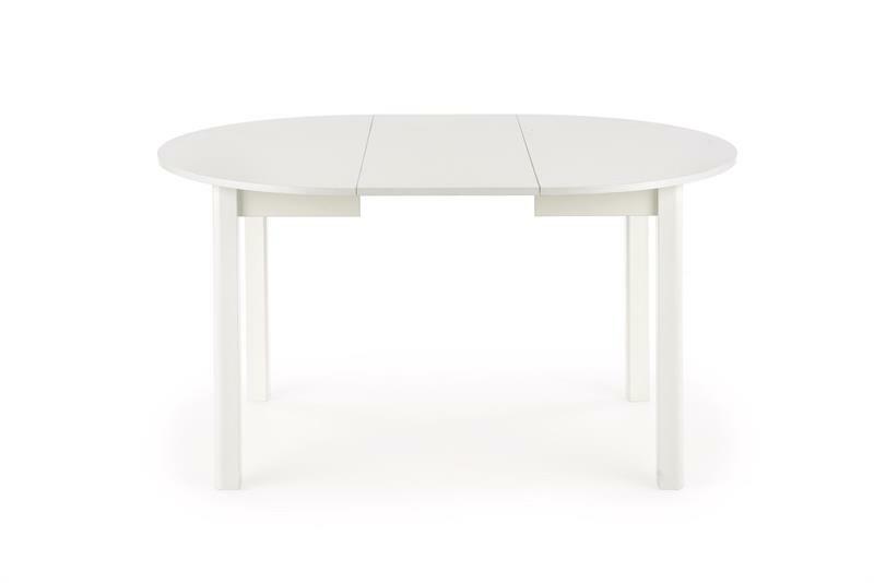 Rozkládací jídelní stůl 102-142 cm Ralllon (černá) (pro 4 6 osob)