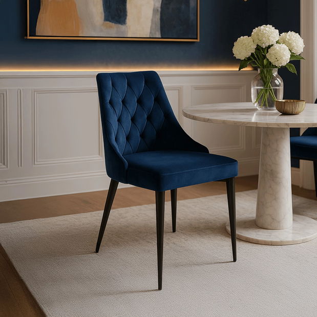 Jídelní židle Catedral (námořnická modrá)