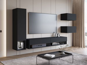 Nábytek do obývacího pokoje Wilandra (grafit)