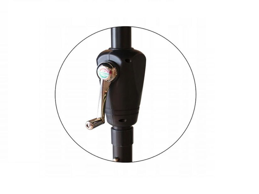 Zahradní slunečník Rona 3 (červená)