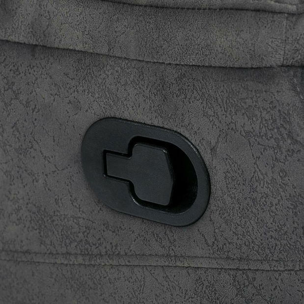 Polohovací křeslo Trajeron (šedá)