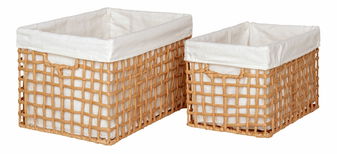 Set 2 ks košíků Banriaora (přírodní)