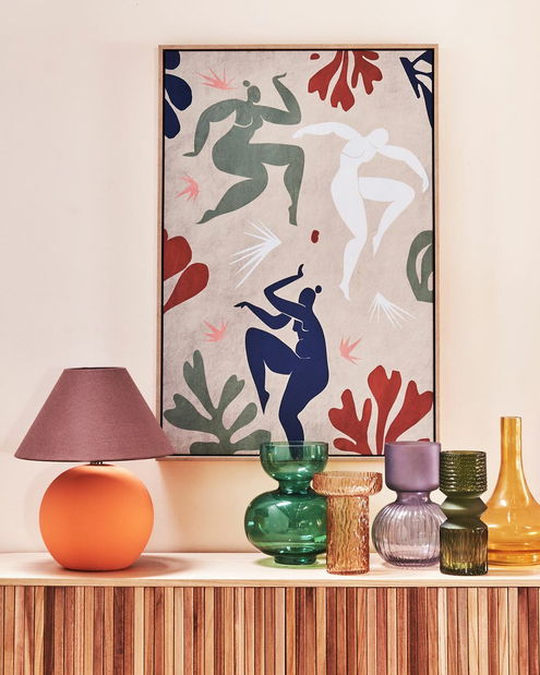 Stolní lampa Limza (oranžová)