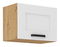 Horní skříňka Lesana 2 (bílá + dub artisan) 50 GU-36 1F 