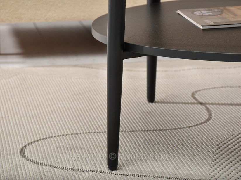 Konferenční stolek Randolf Xl (dub + černá)