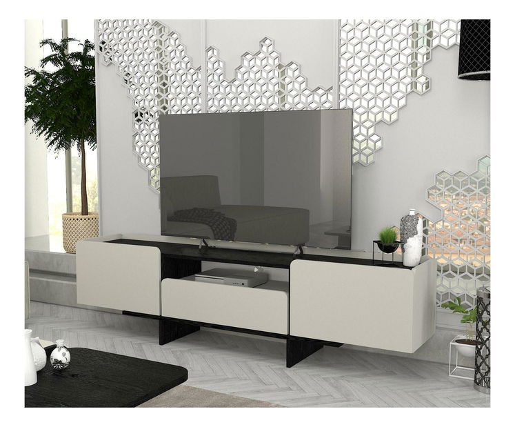 TV stolek/skříňka Ronda TV (černá písková)