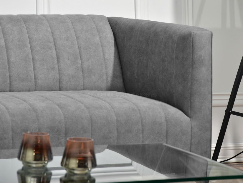 Pohovka dvousedačka Represaliar (šedá)