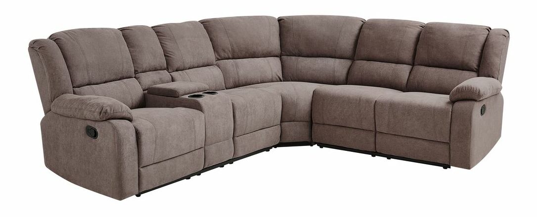 Rohová sedací souprava Reginald (béžová) (P)