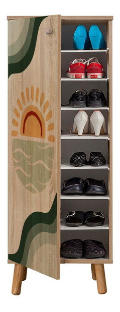 Botník (skříňka na boty) Beside 11 (dub sonoma)