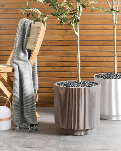 Květináč ⌀ 37 cm Dary (béžová)