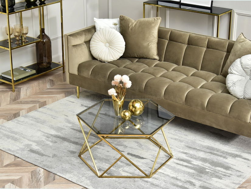 Konferenční stolek Jacarta (zlatá)