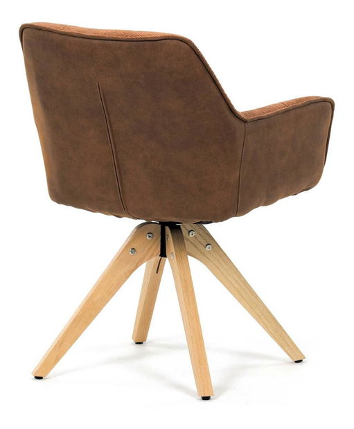 Jídelní židle Hicimos (hnědá)